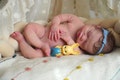 Silicone baby doll girl full body soft bland Lavender asleep 18” Magnolia Dream Doll (ready to ship) Christmas gift