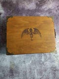 Organizer for dice sets, accessories for playing DND and MTG. Large keeper for dice. Dice tower for RPG. Storage for playing cards and dice.