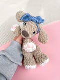 MADE TO ORDER Crochet Dog | Crochet Puppy | Paws the Puppy | Puppy kids toy