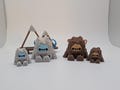 Sasquatch and Yeti articulated friend- 2 sizes
