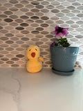 Plush yarn stuffed duck