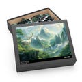 Throne of Glass Puzzle Art Terrasen Puzzle Fantasy Picture Puzzle  Sara J Maas Bookish Wall Art Fantasy Wall Decor