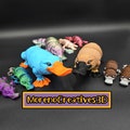 Flexi Platypus and Mini Platypus 3D Prints