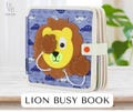 Interactive Busy Book for Toddlers, Educational Sensory Toy, Preschool Learning Activities, Christmas