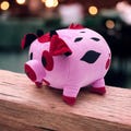 Adorable Fat Nuggets Plush Toy, Helluva Boss Inspired Piggy Plushie, Hazbin Hotel Stuffed Animal For Fans, Handmade Fat Nuggets Pig Plush