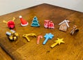 Dummy 13 Christmas Accessory Pack - Limited Special Edition of Festive Holiday Accessories - Santa hat, gift box, star tree & glow snowflake