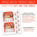 Elf Printable Prop Idea - Christmas Tree Snack Cakes Boxes