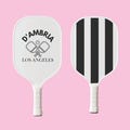 Custom Pickleball Team Racket – Black Personalized Gear for Schools, Families & Teams (Racquet Sports)