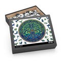 Wooden Puzzle Jigsaw Premium Mandala Tree of Life (120, 252, 500-Piece)