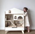 Large dollhouse with furniture, playhouse, handmade dollhouse