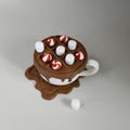 Hot Cocoa Tic Tac Toe | Board Game | Cute Toy