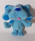 Vintage 1997 Blues Clues Sing Along Blue 12” Tyco Plush Dog PLAYS MUSIC & BARKS!