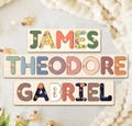 Baby Name Puzzle, Wooden Toys Name puzzle For Kids, Montessori Toys For Toddlers, 1st Birthday Gift, Christmas Gift for kid, Educational Toy