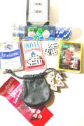Vintage 90s Poker Chips Playing Cards Dice