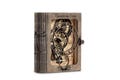 Da Vinci Gear Clock Puzzle – Handmade Wooden DIY Mechanical Model Kit, Open Gear Wooden Clock, Gift for Puzzle Lovers, DIY Home Craft Kit