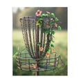 Colorful Floral Disc Golf Basket Puzzle, 500-Piece, Unique Disc Golf Gift, Family Puzzle