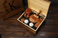 Custom golf gift sets, golf bag labels with golf tees, lawn tool ball marker sets, golfer gifts, golf personalized golf gift watches