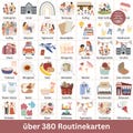Routine cards for children to print out - Weekly cards for children - Visualized daily routines with daily routine cards - Digital Download