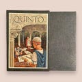 Vintage 1964 Quinto Board Game Bookshelf Slipcase Game