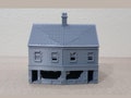 Street Shop 1 – STL Files for 3D Printing – WW2 Miniature Scenery for Tabletop Wargames and Dioramas – Print Scale 28mm / 20mm / 15mm / 10mm