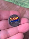 Arizona Traditions Golf Club Metal Golf ball Marker