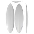 Twinsman Pin Surfboard Design Shape3D File Download