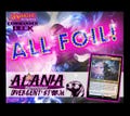 All FOIL! Alania, Divergent Storm MTG EDH Commander Deck, The "Otter" Wizards!