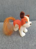 vintage puppy dog tails by mig dog 1998 orange tail rubber with soft ears