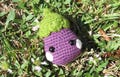Crochet amigurumi | Crochet mini eggplant | Small crochet plush | Crochet handmade gift | Small gift | Mini plushie | Handmade Crochet