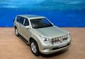TOYOTA Land Cruiser Prado PERSONALIZED PLATES Model Toy Car boy girl husband wife dad birthday gift Boxed 1:38 Gold