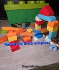 Racetrack Duplo Brick Connectors & Adapters – Multiply the Fun! building blocks