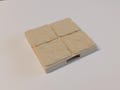 2x2 Floor pieces • Mines series of Dungeon Tiles • 3D printed modular Terrain with Magnetic Bases for your Tabletop RPG