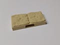 2x1 Floor pieces • Mines series of Dungeon Tiles • 3D printed modular Terrain with Magnetic Bases for your Tabletop RPG