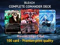 Bleach Commander Deck: Ichigo as Liesa, Shroud of Dusk • Custom MTG card • Premium proxy card • Complete premium EDH deck • Gift for him