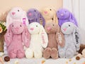 Personalized Plush Bunny Rabbit,Stuffed animal for baby shower,Baby Shower Gifts,Stuffed Bunny Doll,Easter Gifts for boy&girl,Gift for kids