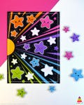 Printable Space Worksheet for kids, Color Matching, Star Worksheet, Activities for Kids, Velcro, Color Sorting, Big Small, Size Comparison