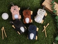 Golf Ball Bag, Custom Golf Tees Holder, Personalized Golf Ball Pouch, Leather Golf Ball Bag, Mini Golf Travel Bag, Gift for Golf Lover