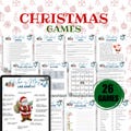 Printable Christmas Trivia Game | Christmas Party Game | Christmas Game for Large Group Adults| Christmas Family Games | Trivia Night