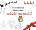 Montessori Weihnachten Aktivitätsbuch Kinderbücher Kindergarten und Schule Pädagogisch Kinderbuch