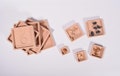 Wooden Pyramid Montessori Toy, Natural Educational Toy for Kids, Handcrafted Beech Wood, Wooden Pyramid Number Plates, Montessori Material