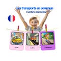 Transport – French Flashcards for Beginners (Printable and Digital)