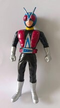 Vintage Kamen Rider Riderman V4 Figure - Authentic Bandai (1989)