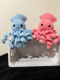 Handmade Crocheted Squid