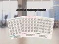 30 days workout challenge bundle, full body workout challenge, abs workout challenge, glutes workout challenge, fitness challenge, BEST DEAl