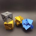 Mechanical Gear Cube, Relaxing Fidget & Desk Toy