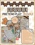Gingerbread House Bakery Pretend Play // Preschool Resources // Printable Dramatic Play Area Props and Decorations // Hands on Learning