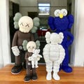 Mega Set KAWS-Inspired Designer Art Statues - Trendy Hypebeast Decor for Home & Desk - Modern Artistic Accent for Style Enthusiasts