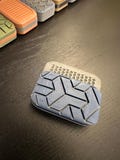 The Vektor Fidget Slider 3 click (navy / SS composite plates) Crunchy / EDC