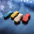 Set of wooden race car. A unique gift for him. collector car. personalized gift "collector car"