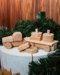 Wooden toy truck, eco toy for toddlers, montessori toys, gift for kids, wooden wagon.